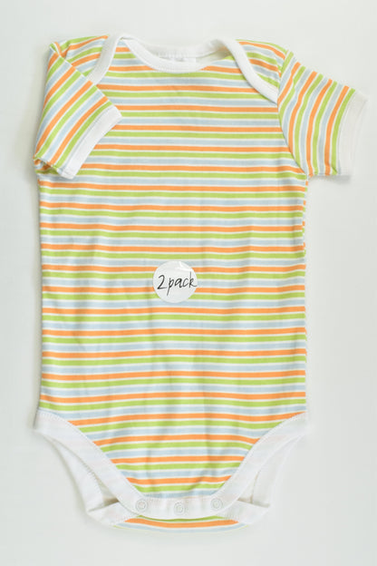 NEW Baby Club by Target Size 1 Striped Bodysuit