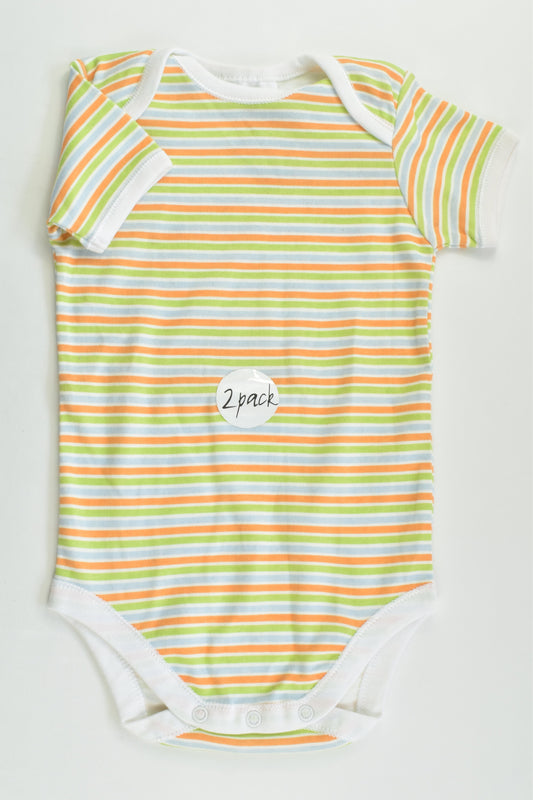 NEW Baby Club by Target Size 1 Striped Bodysuit