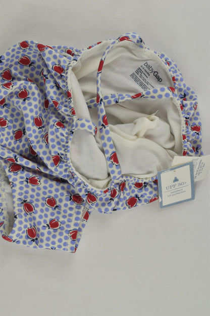 NEW Baby Gap Size 000-00 (0-6 months) Lined Bathers
