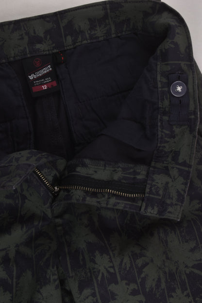 NEW Bauhaus Size 12 Palm Trees Chino Shorts