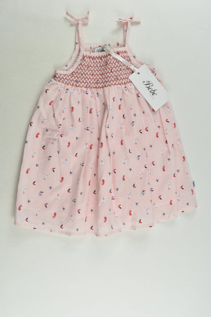 NEW Bébé by Minihaha Size 0 (9 months) Lined Smocked Dress