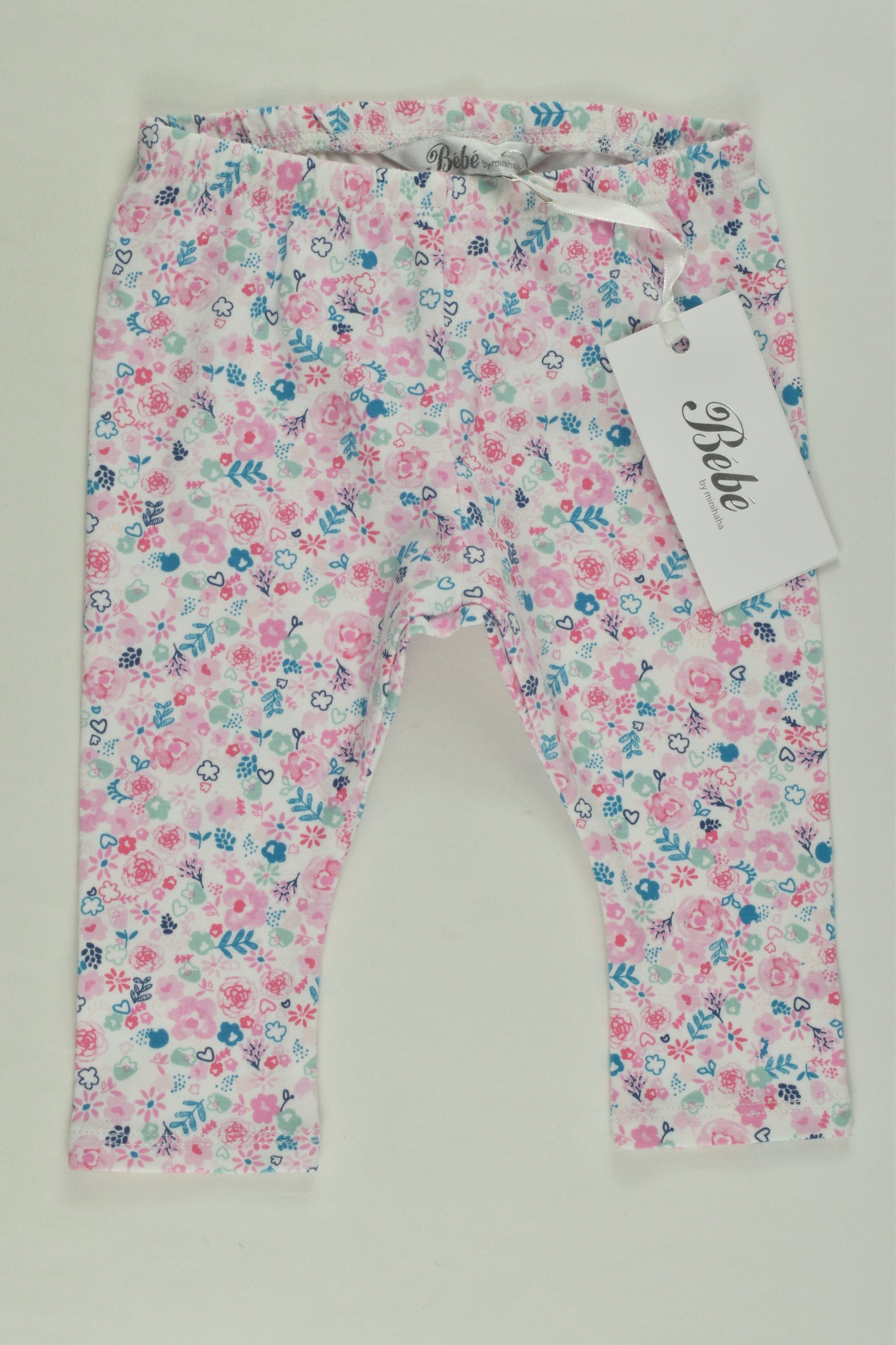 NEW Bébé by Minihaha Size 00 Floral Leggings