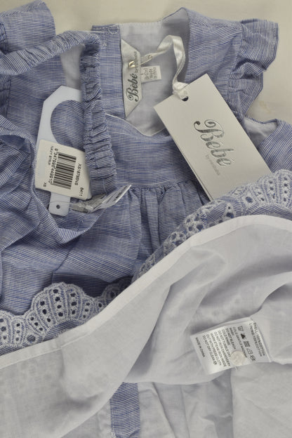 NEW Bébé by Minihaha Size 1 Dress and Headband