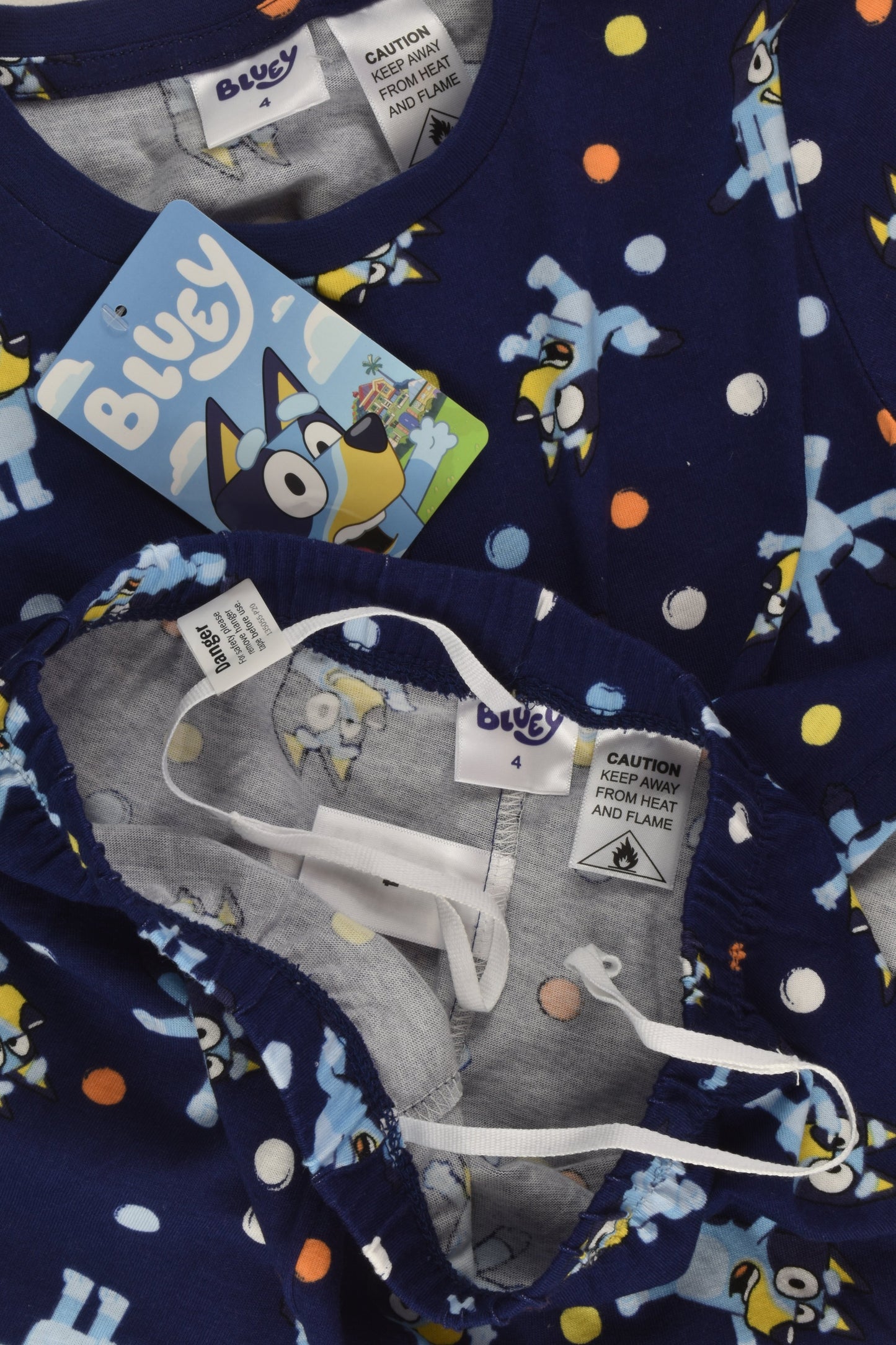NEW Bluey by Target Size 4 Short Pyjamas