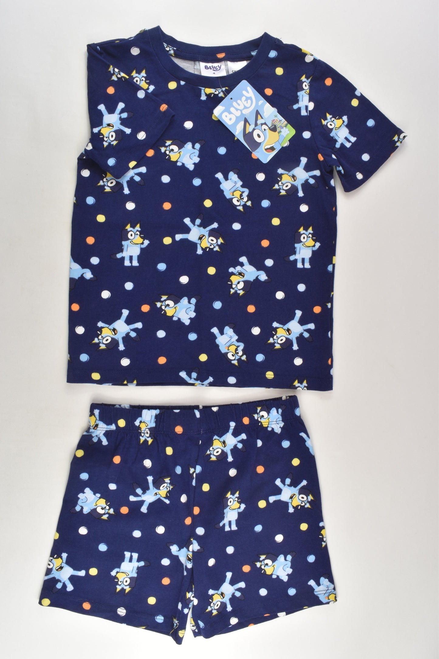 NEW Bluey by Target Size 4 Short Pyjamas