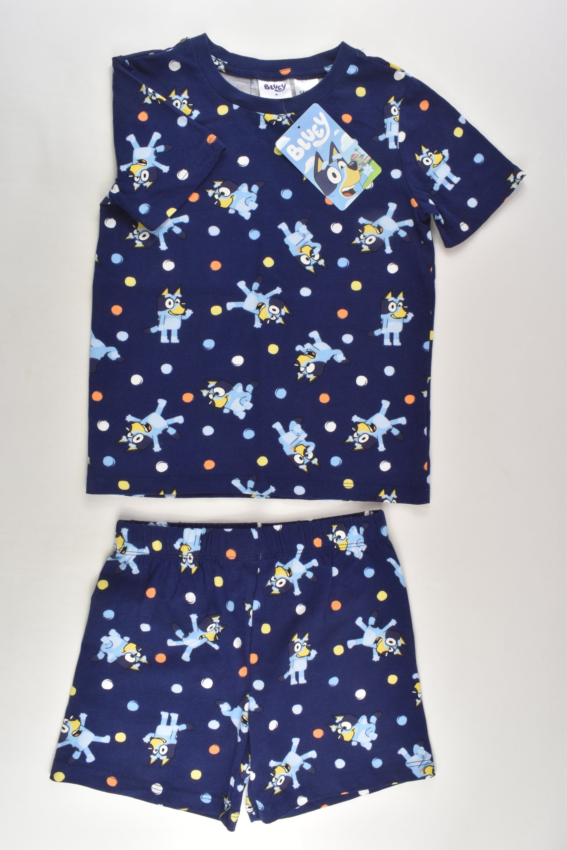 NEW Bluey by Target Size 4 Short Pyjamas