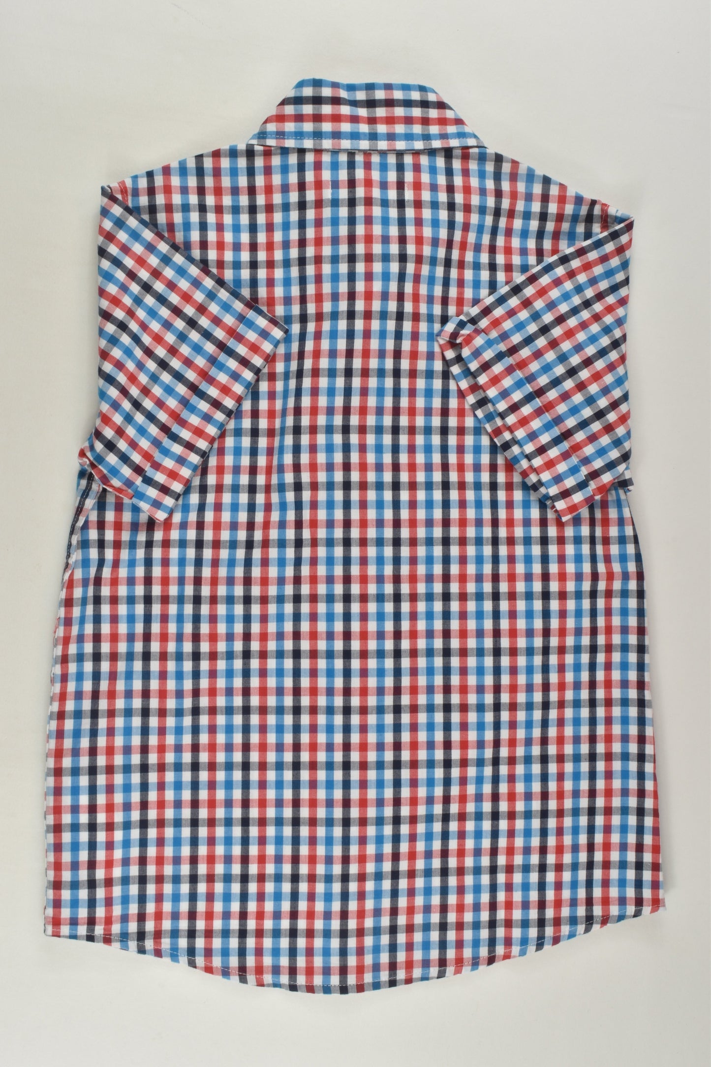 NEW Bluezoo Size 4-5 Checked T-Rex Shirt