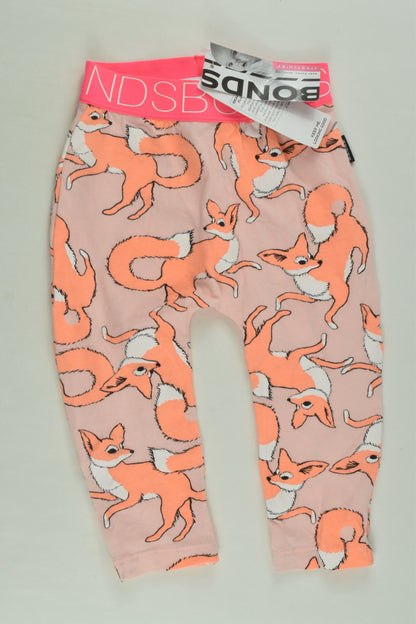 NEW Bonds Size 0 Fox Leggings