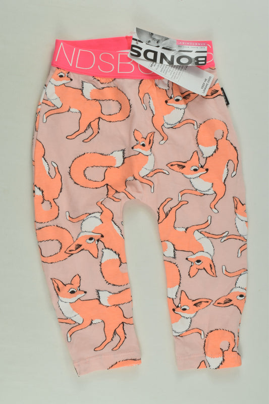 NEW Bonds Size 0 Fox Leggings