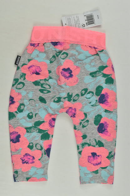 NEW Bonds Size 00 Floral Leggings