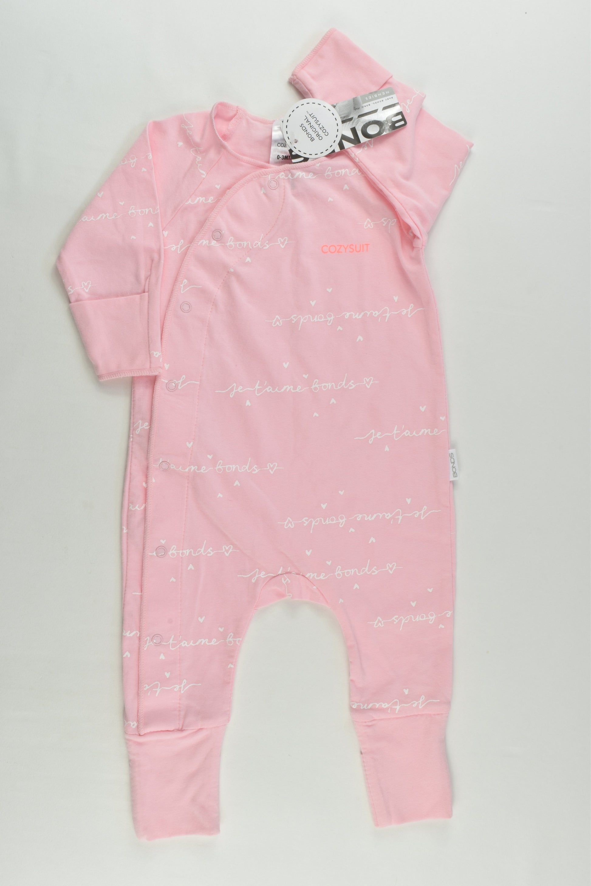NEW Bonds Size 000 (0-3 months) Cozysuit