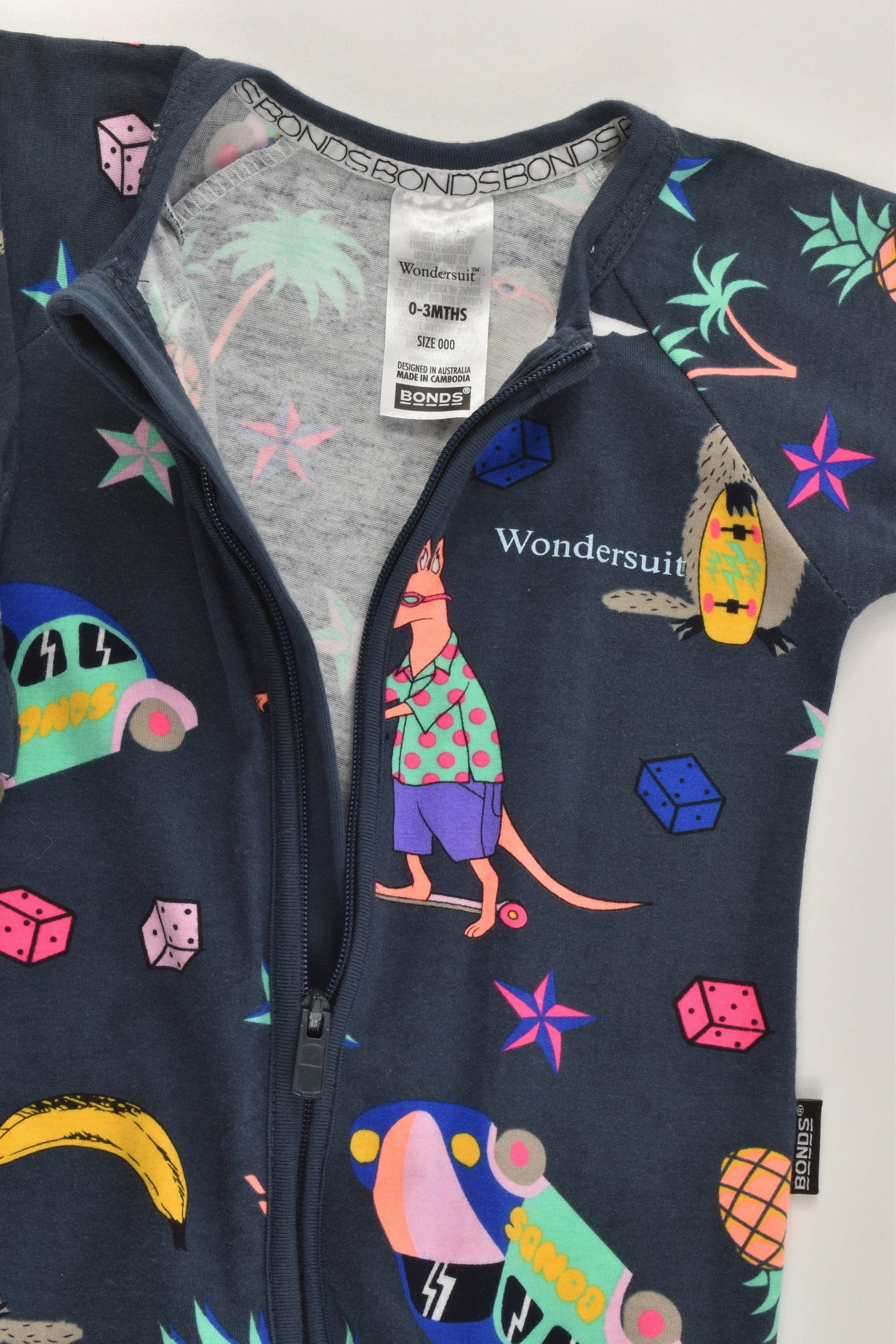 NEW Bonds Size 000 (0-3 months) Wondersuit