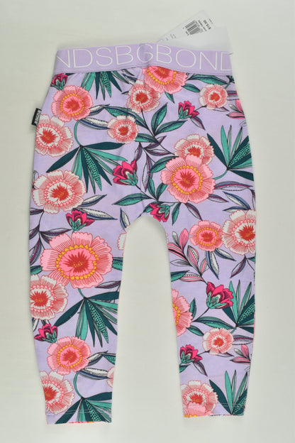 NEW Bonds Size 1 Floral Leggings