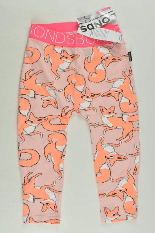 NEW Bonds Size 1 Fox Leggings
