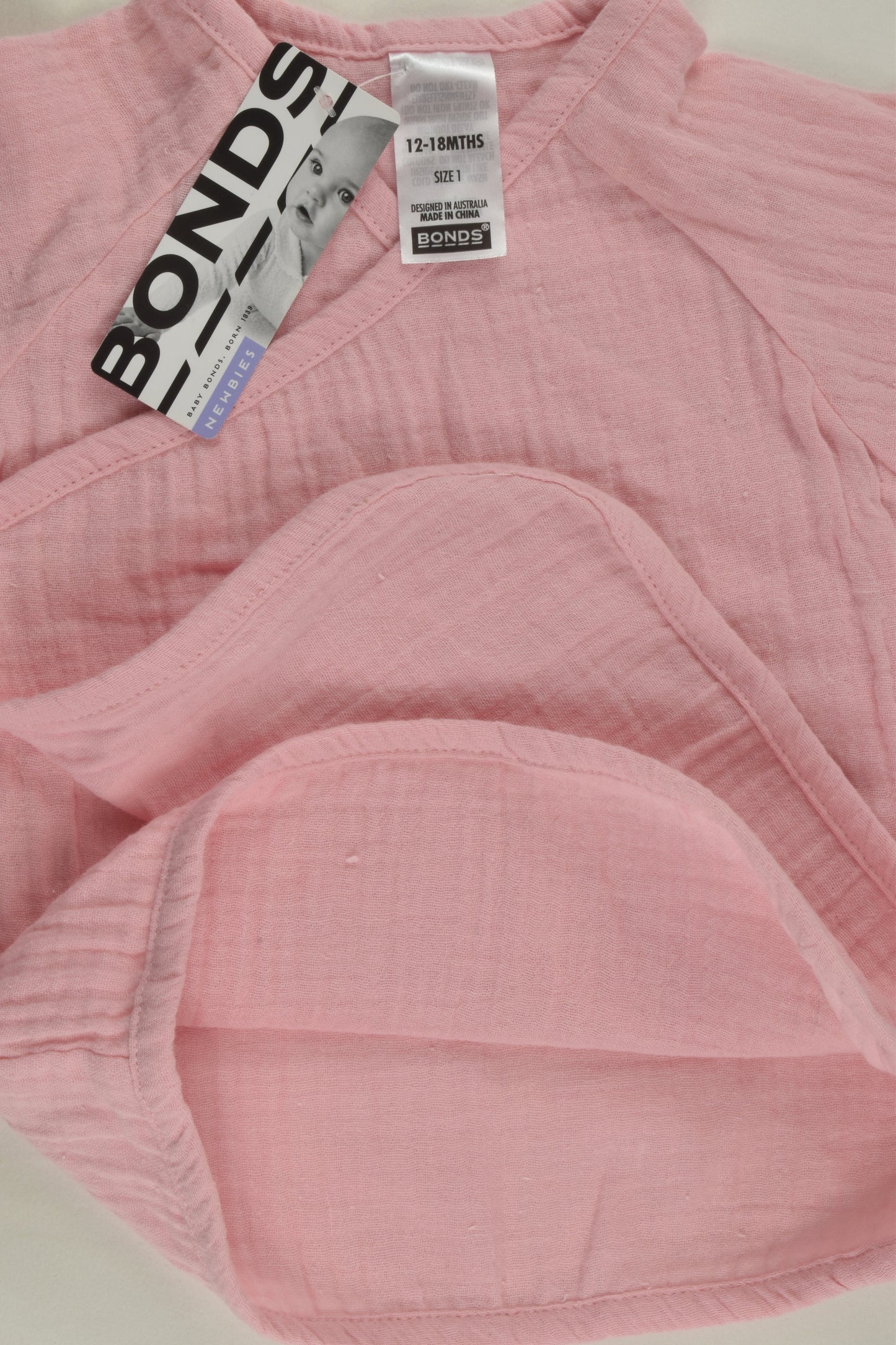 NEW Bonds Size 1 Muslin Wrap T-shirt