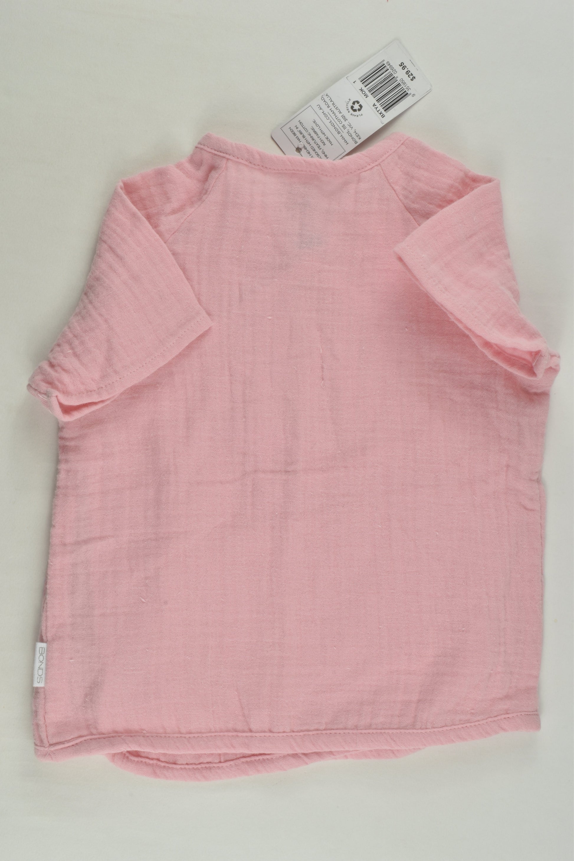 NEW Bonds Size 1 Muslin Wrap T-shirt