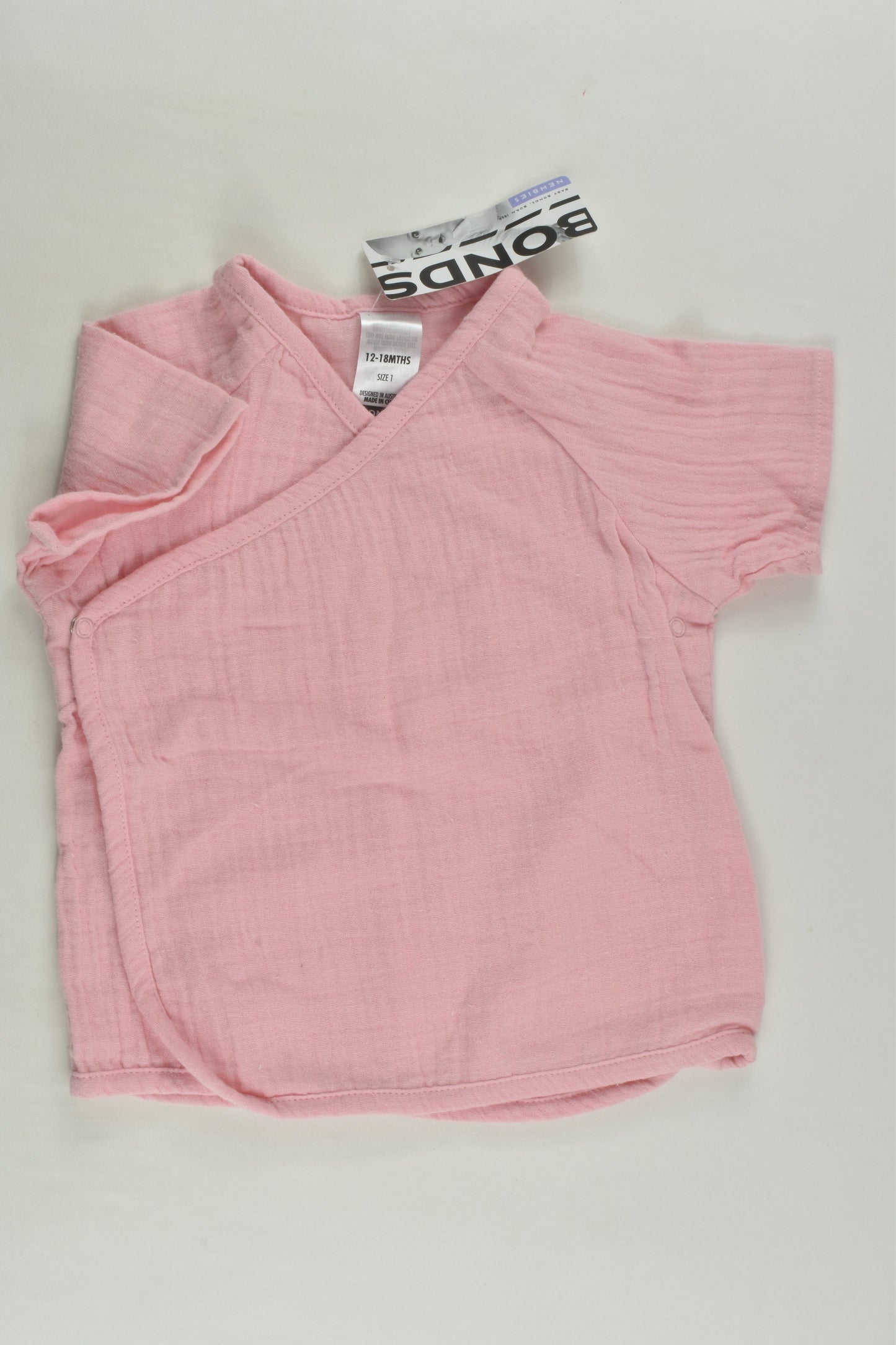 NEW Bonds Size 1 Muslin Wrap T-shirt