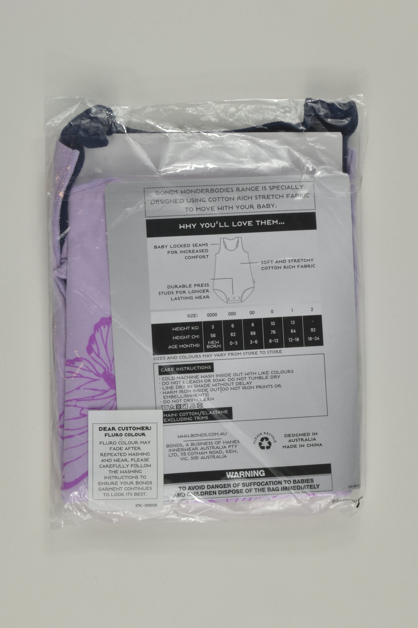 NEW Bonds Size 1 Two Singletsuits