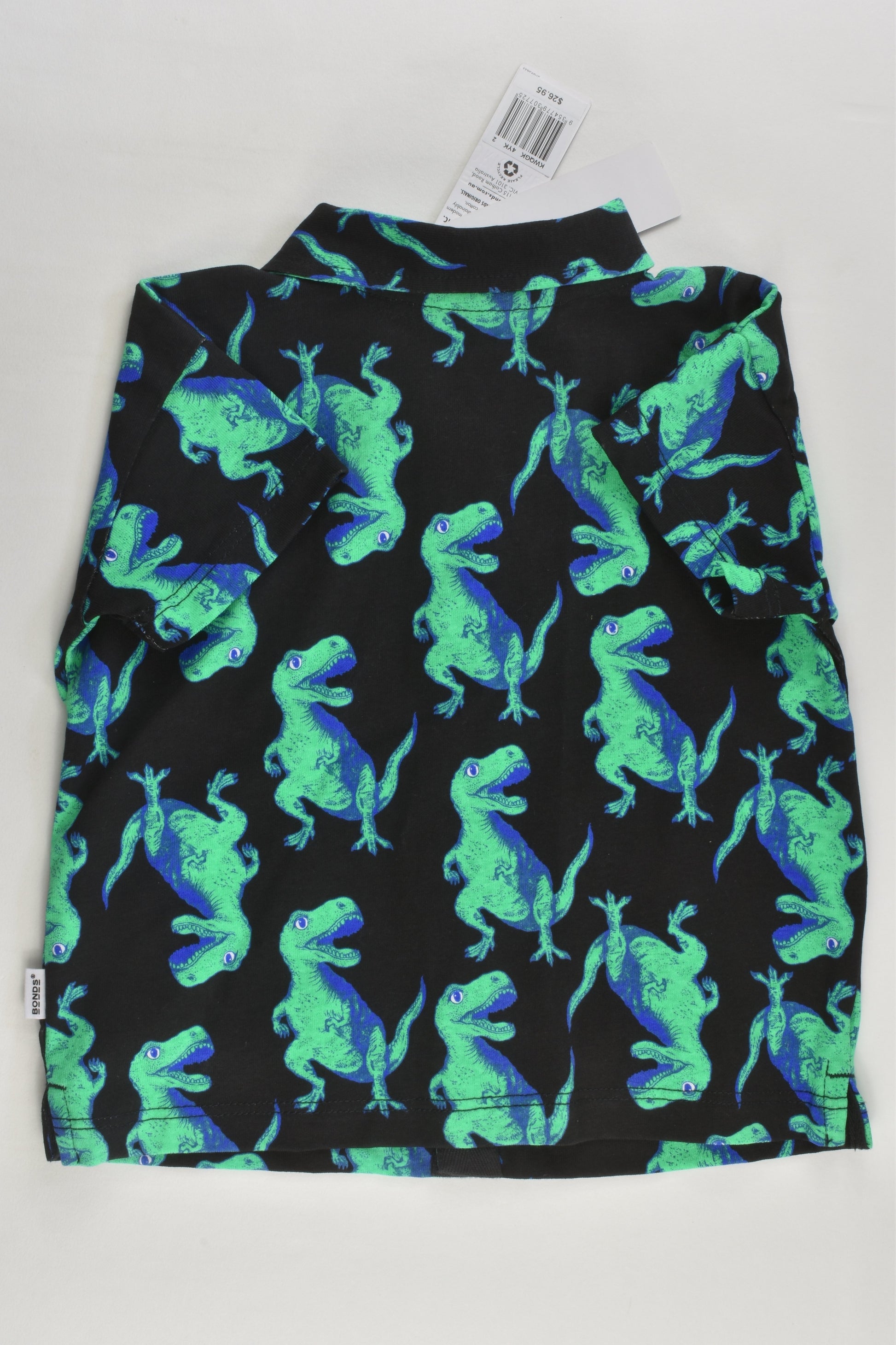 NEW Bonds Size 2 T-Rex Shirt