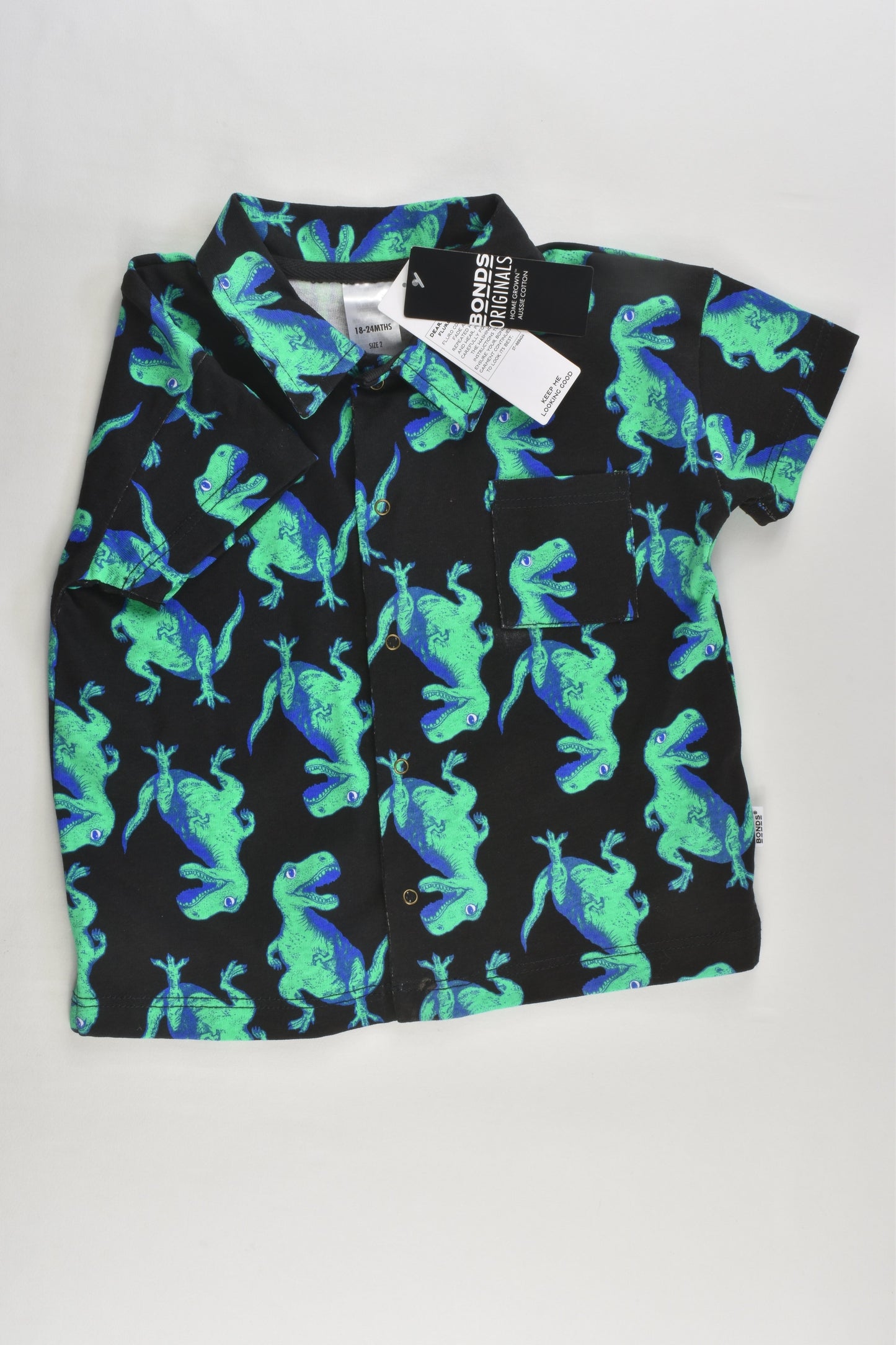 NEW Bonds Size 2 T-Rex Shirt
