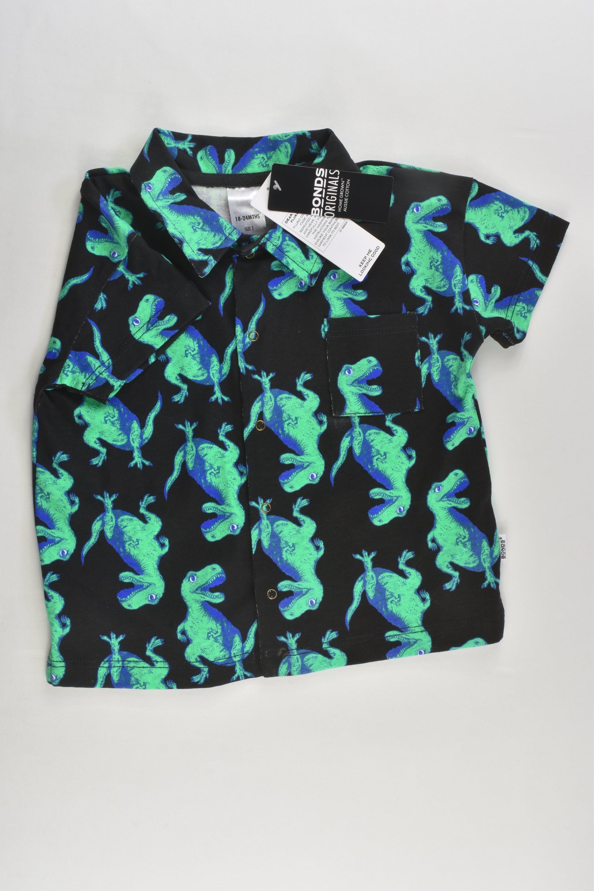 NEW Bonds Size 2 T-Rex Shirt