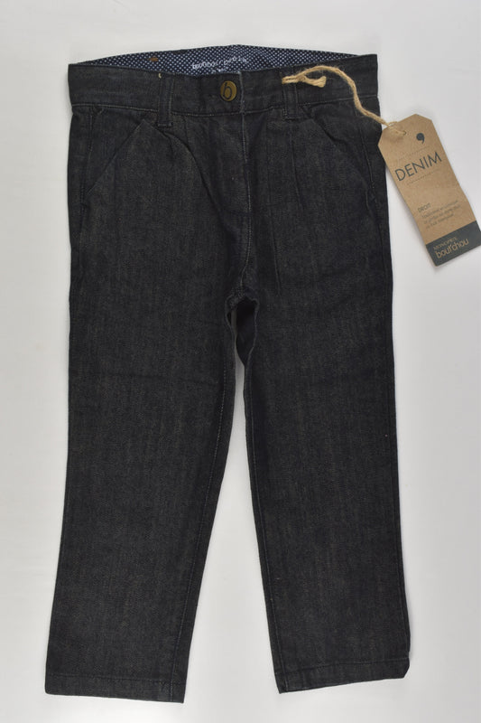 NEW Bout'Chou Size 1 (18 months, 81 cm) Denim Pants