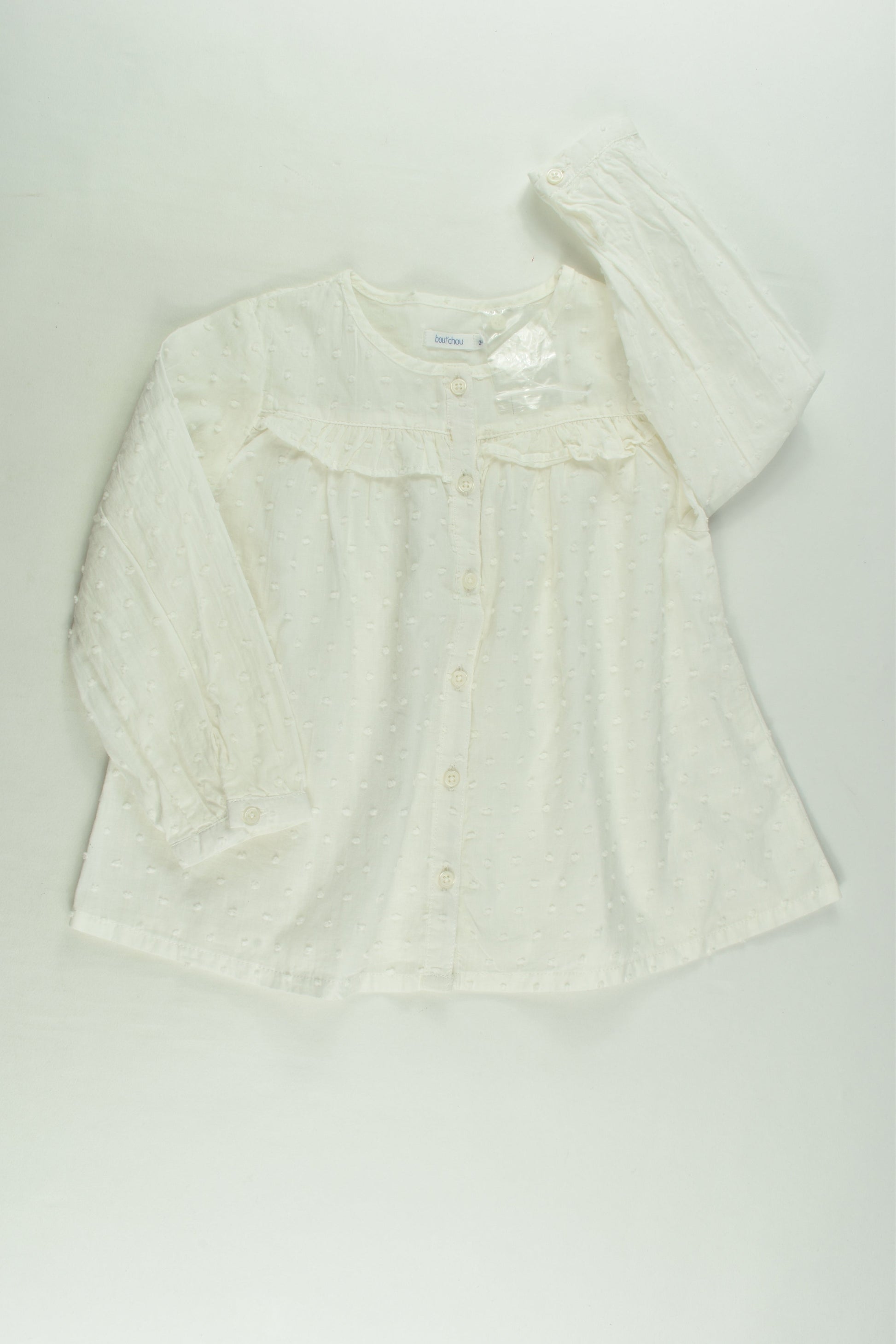 NEW Bout'Chou Size 2 (24 months) Blouse