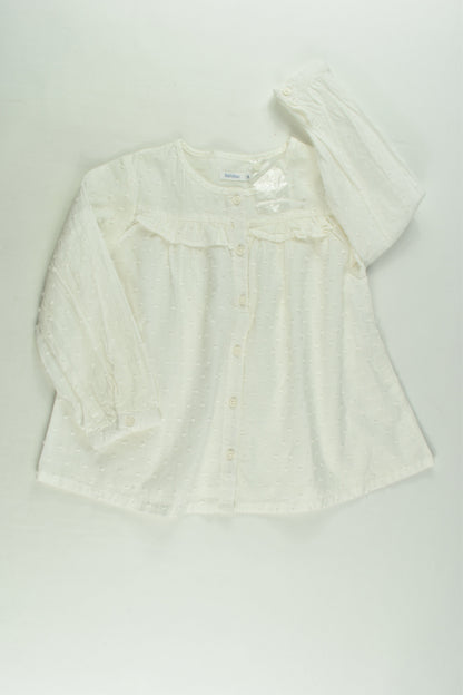 NEW Bout'Chou Size 2 (24 months) Blouse