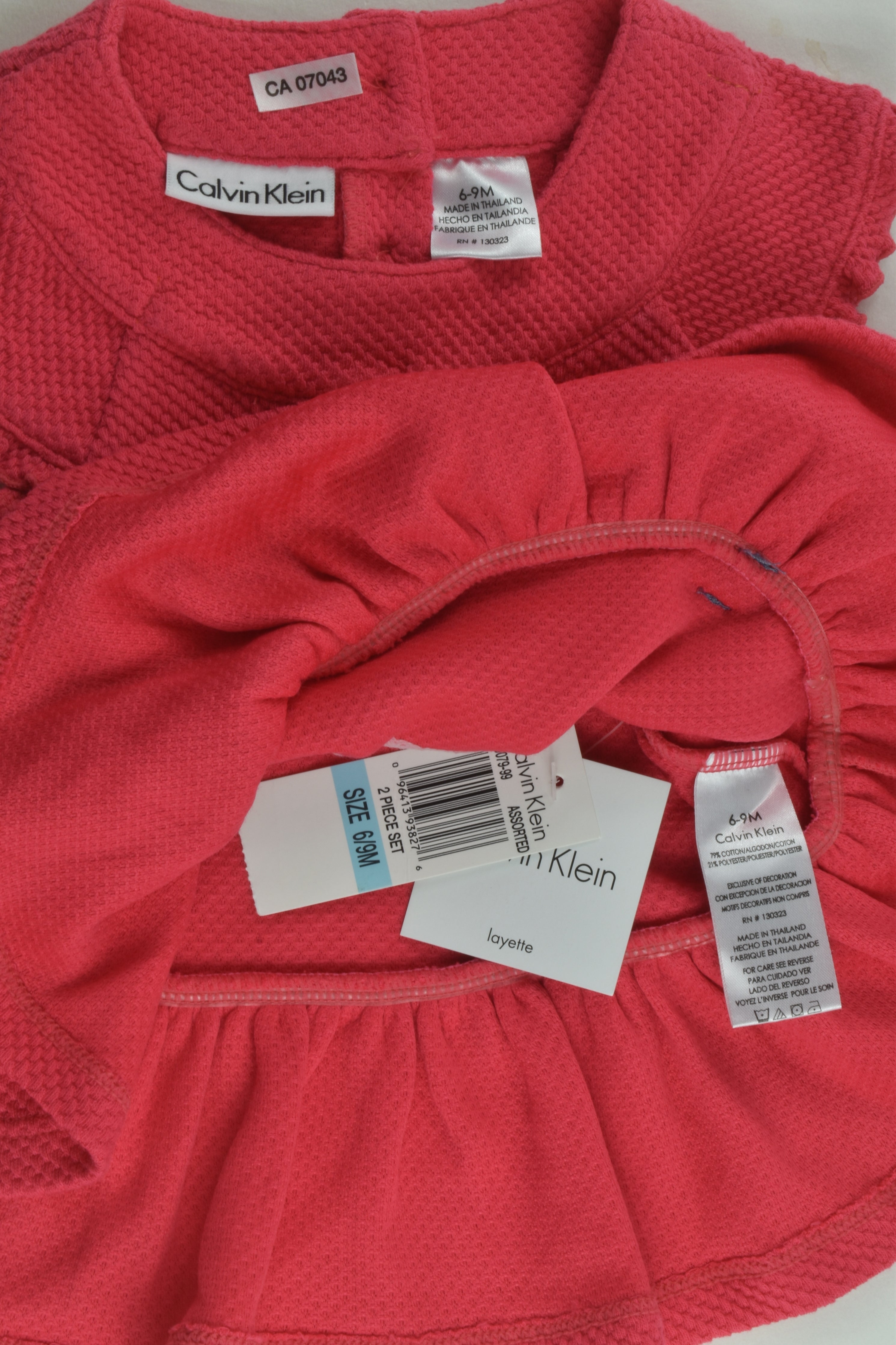 NEW Calvin Klein Size 0 6 9 months Dress MiniMe Preloved Baby and Kids Clothes