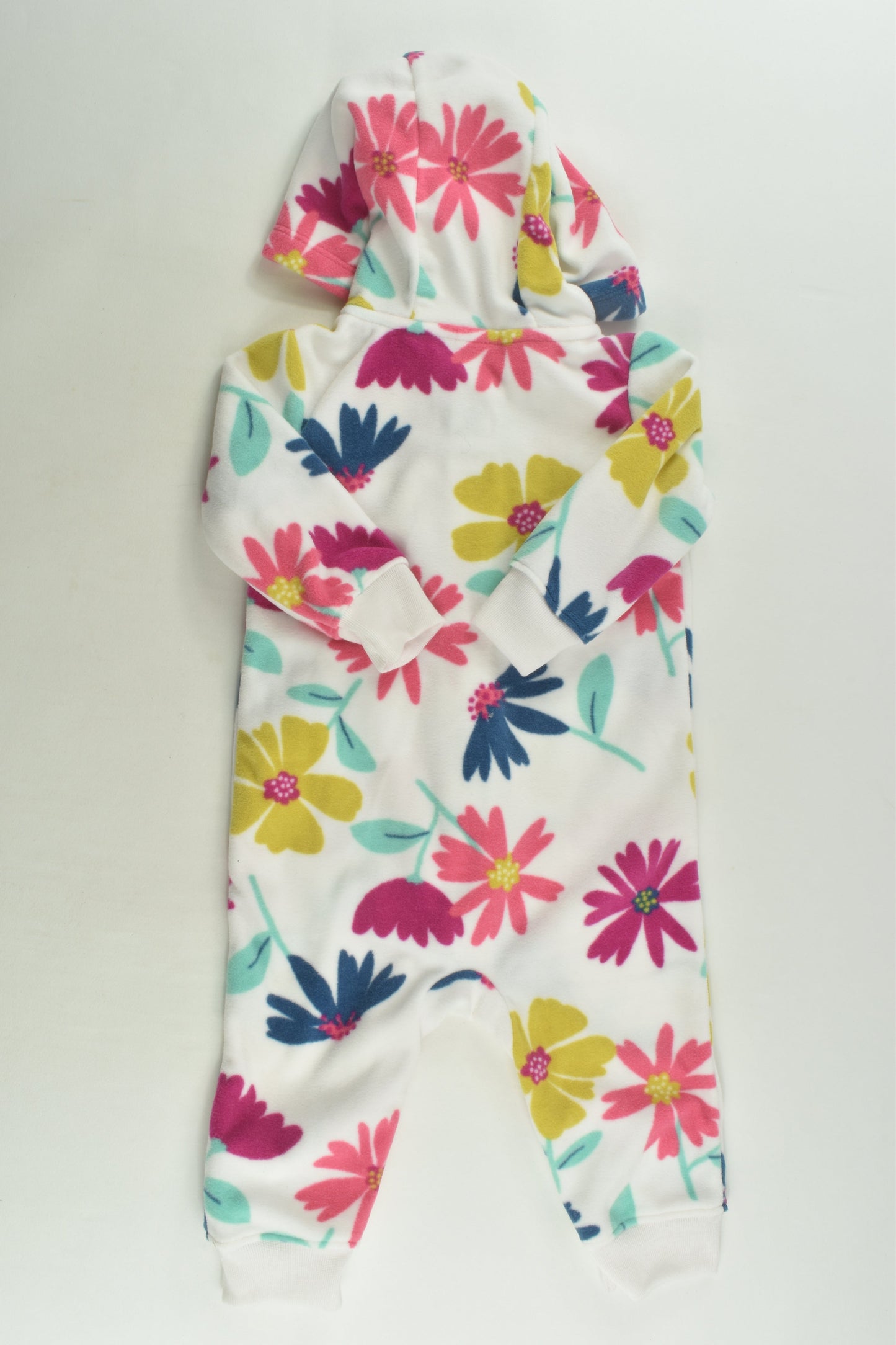 NEW Carter's Size 00 (6 months) Floral Fleece Jumper