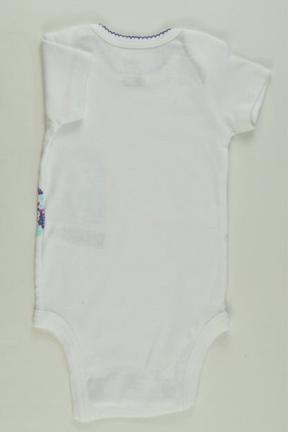 NEW Carter's Size 000 (3 months) Owl Bodysuit