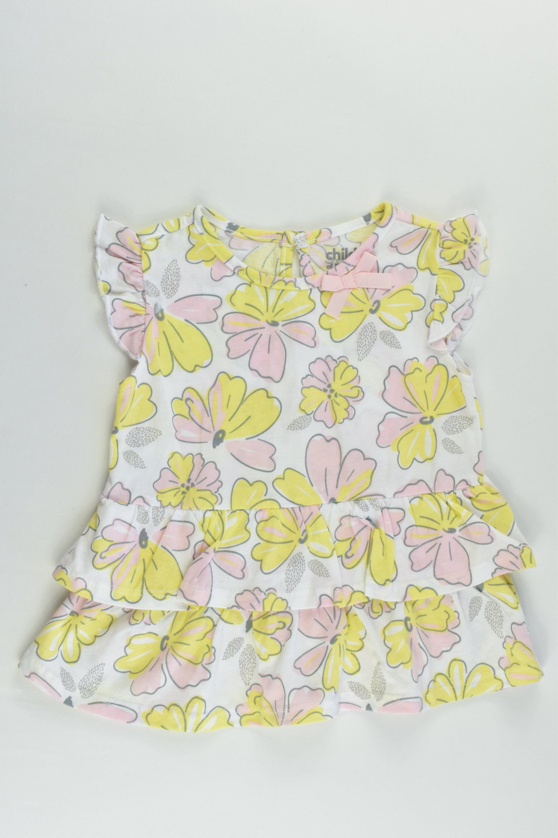 NEW Child Of Mine by Carter's Size 1 (18 months) Floral Blouse/T-shirt