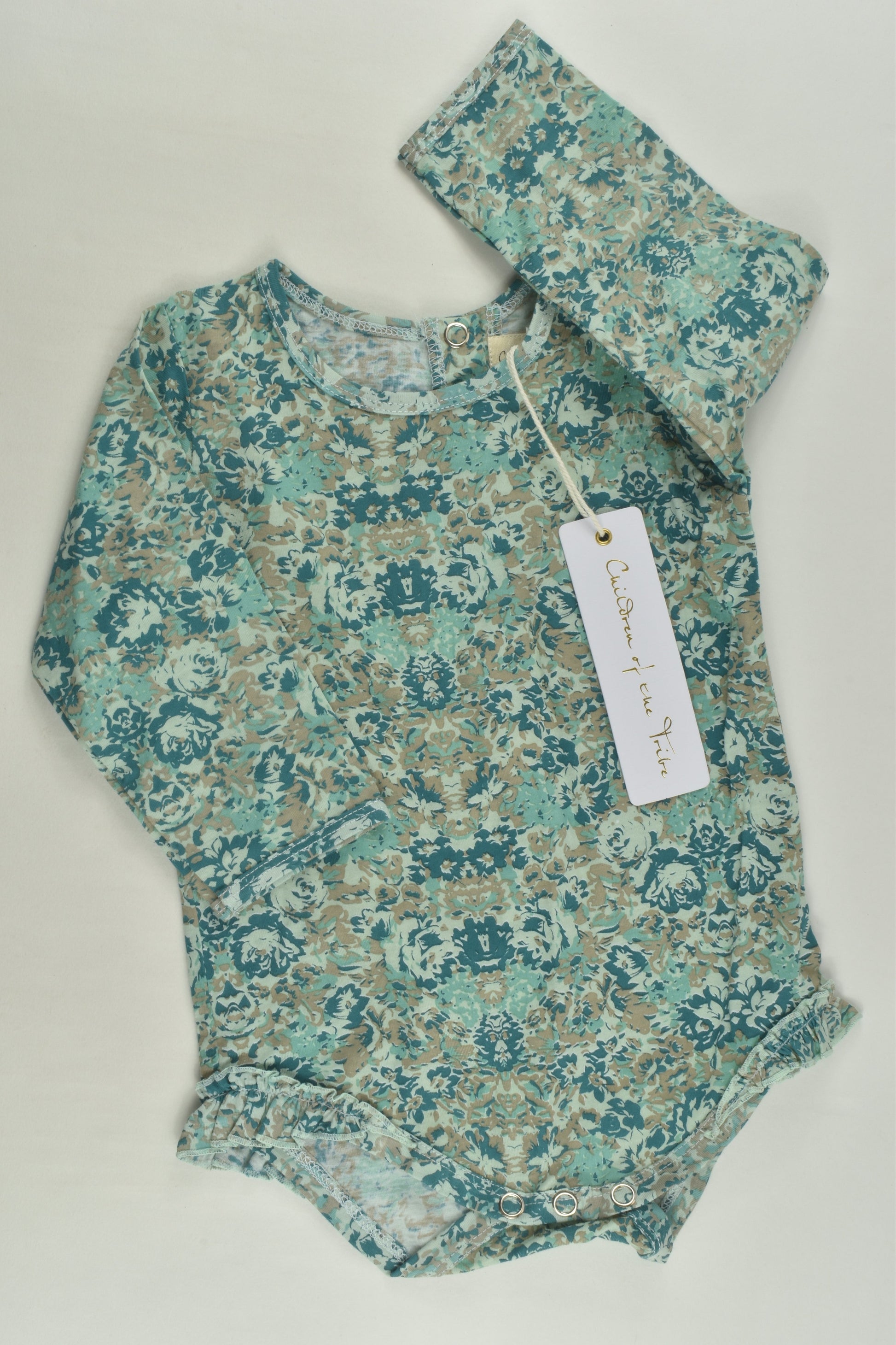 NEW Children of the Tribe Size 0 Floral Bodysuit
