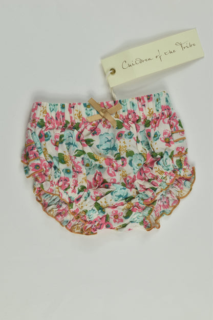 NEW Children of the Tribe Size 00 Floral Bloomers