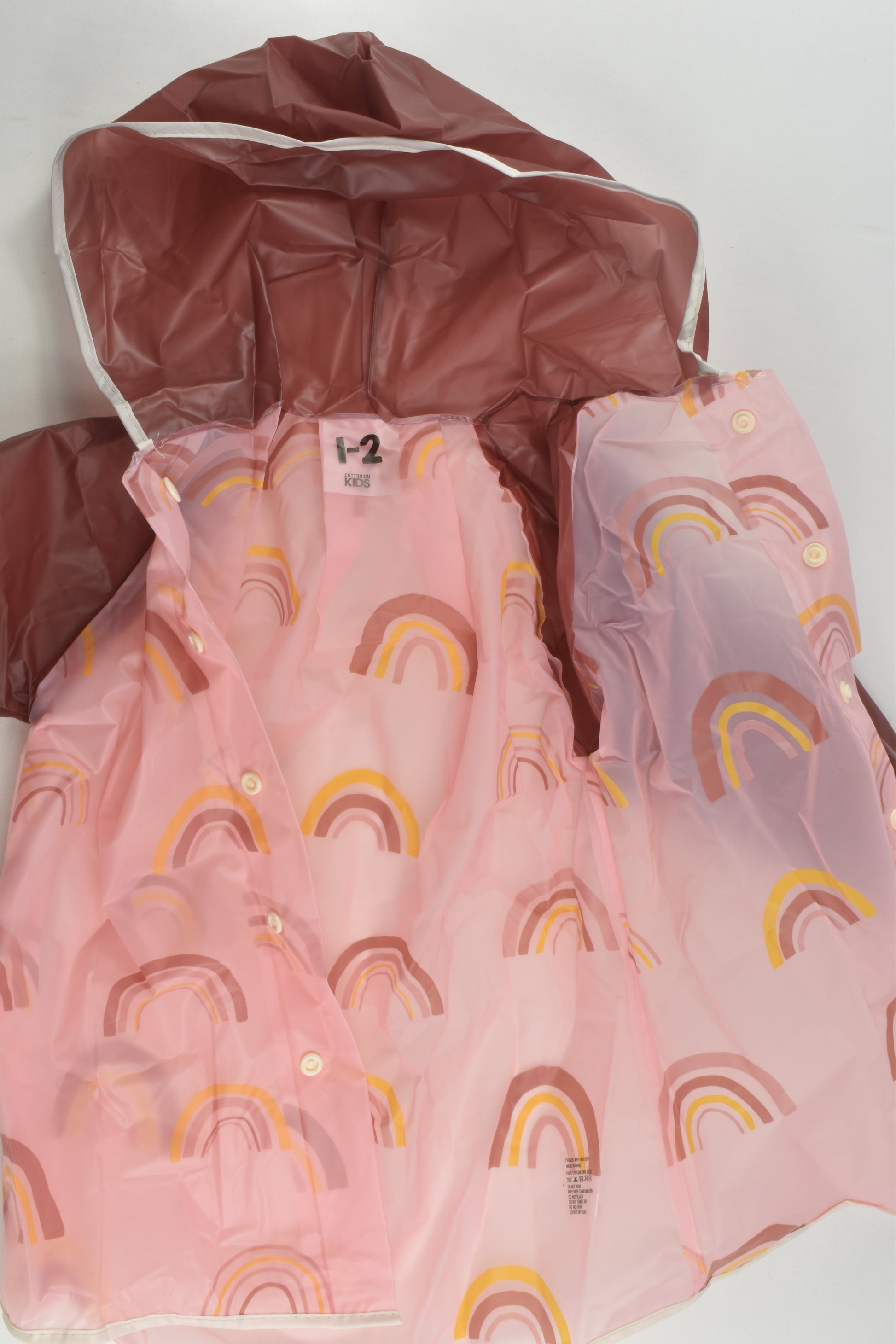 NEW Cotton On Kids Size 1-2 Rain Jacket