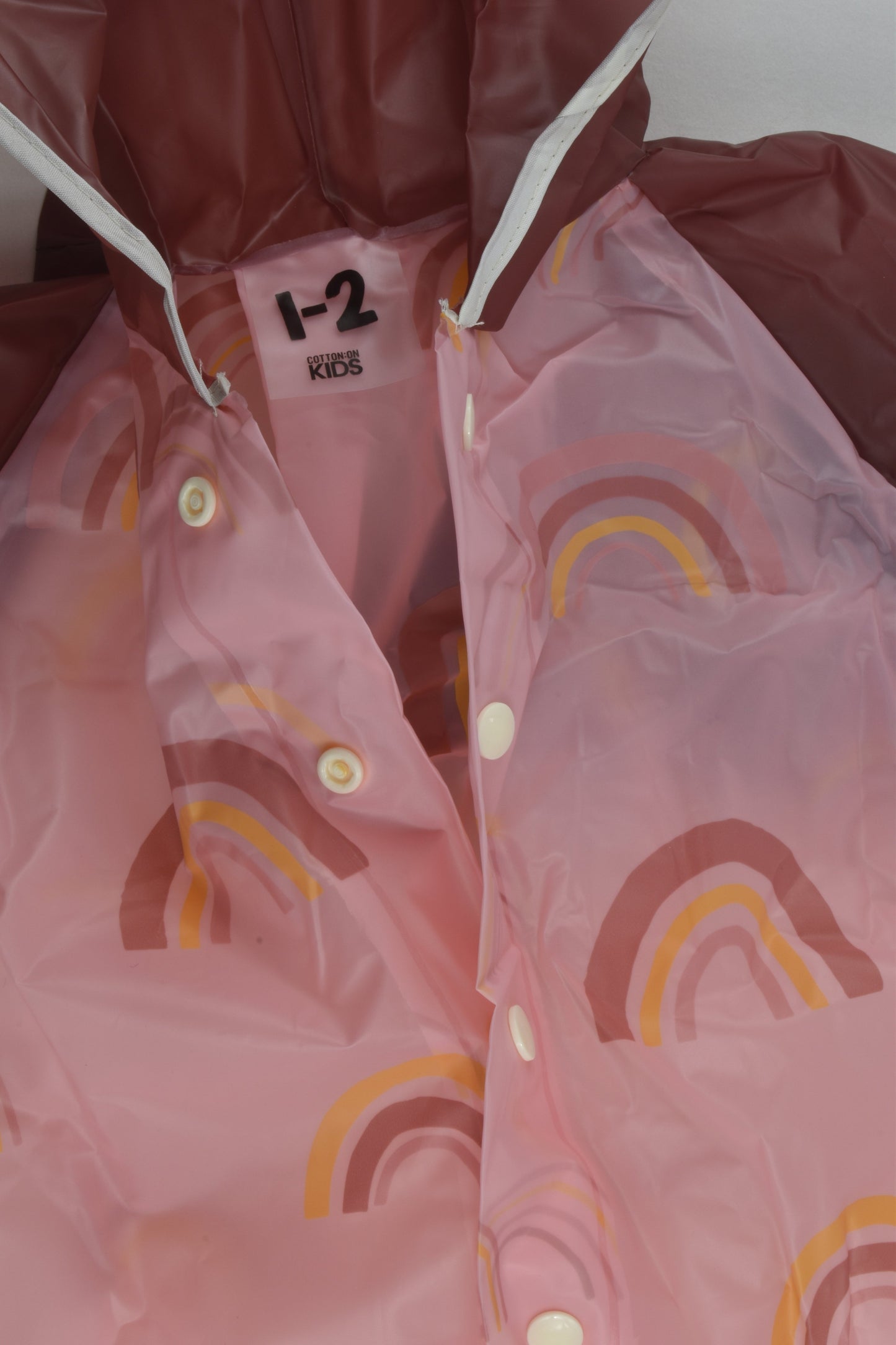 NEW Cotton On Kids Size 1-2 Rain Jacket