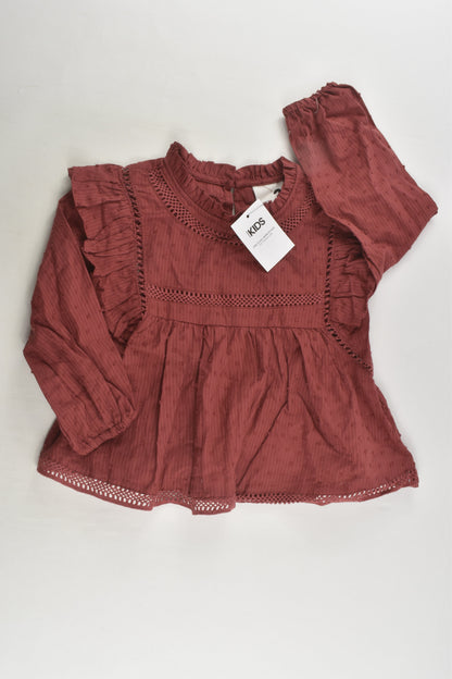 NEW Cotton On Kids Size 3 Blouse