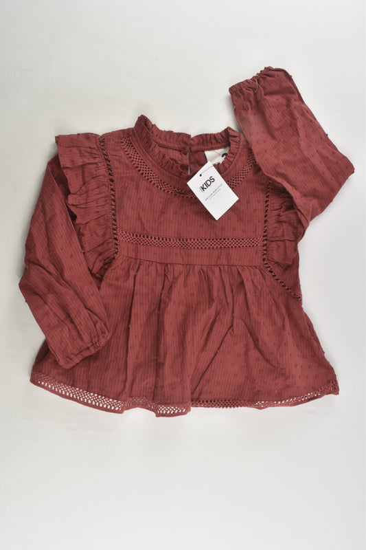 NEW Cotton On Kids Size 3 Blouse