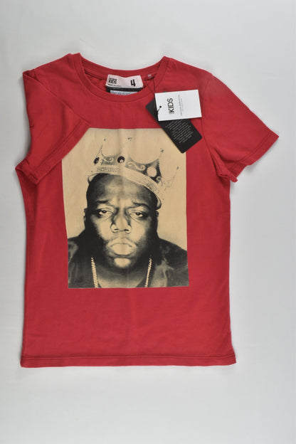NEW Cotton On Kids Size 4 The Notorious B.I.G. T-shirt