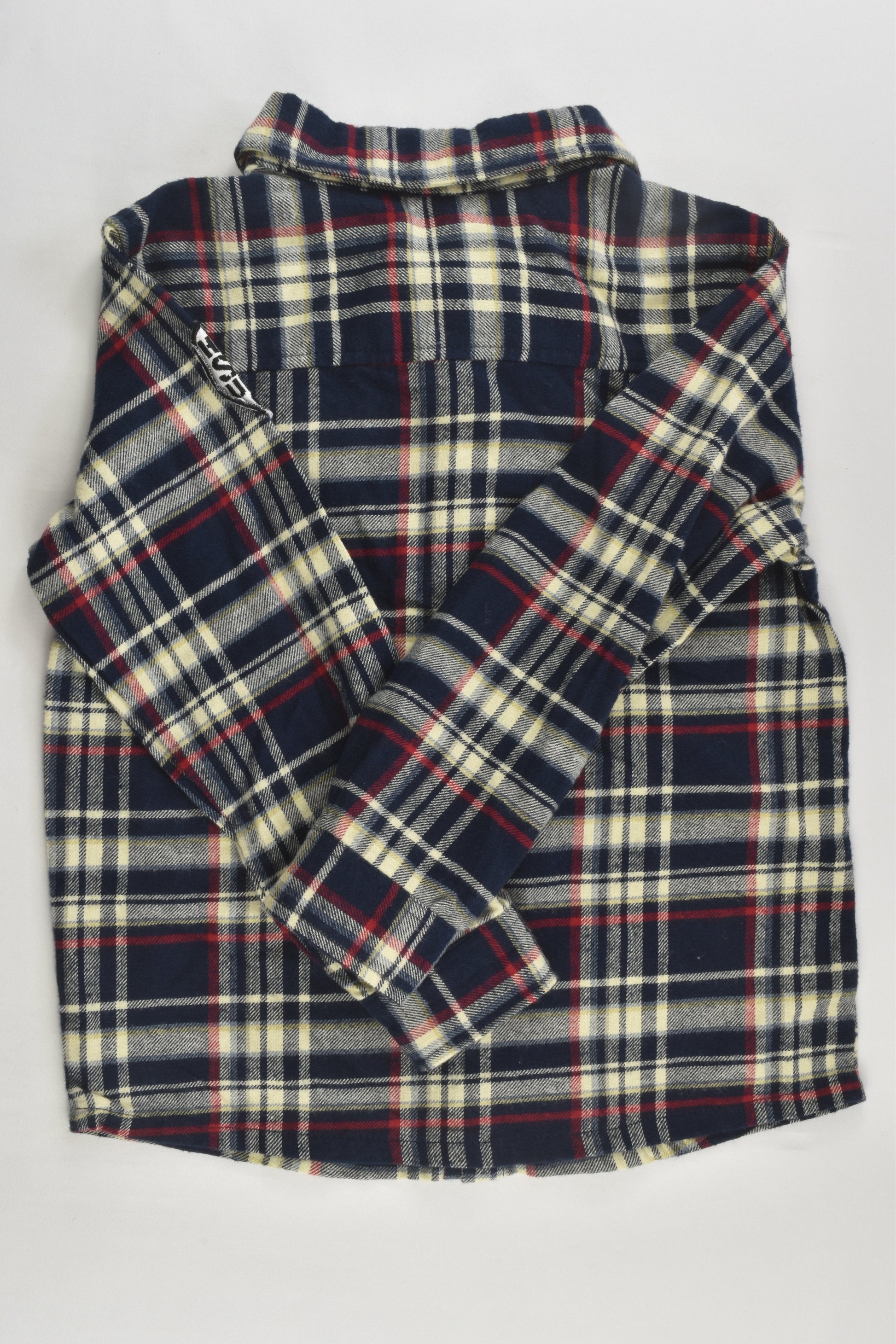 NEW Cotton On Kids Size 5 Checked Flannelette Shirt
