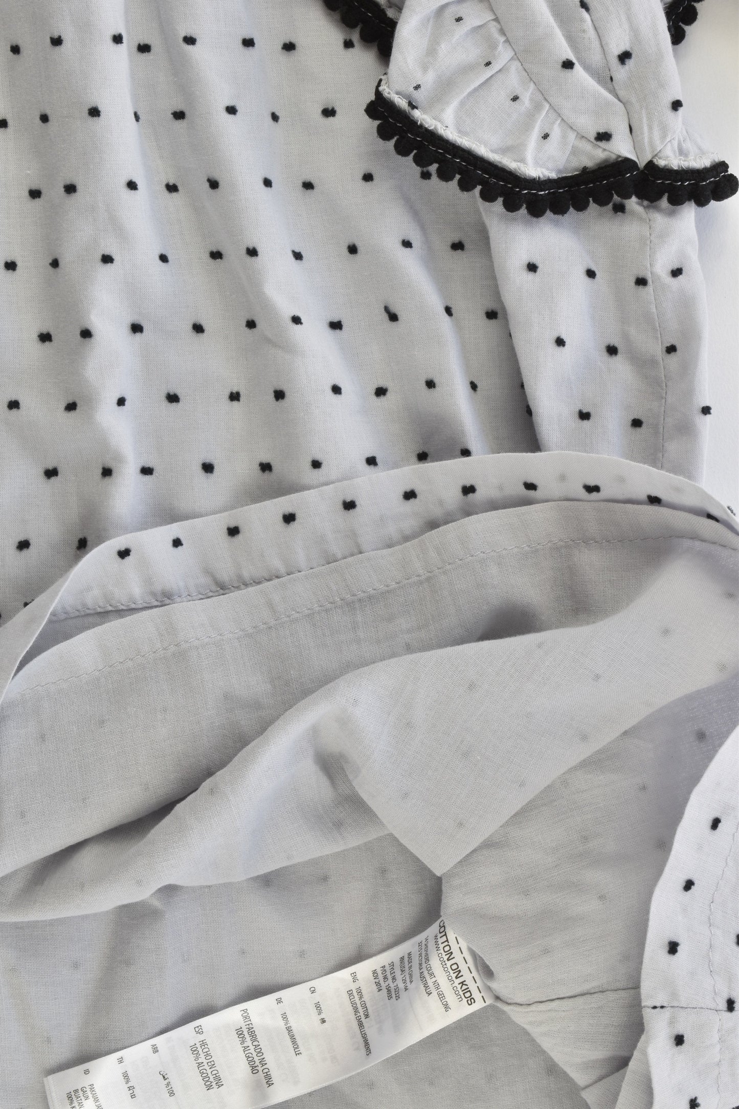 NEW Cotton On Kids Size 5 Lined Dress