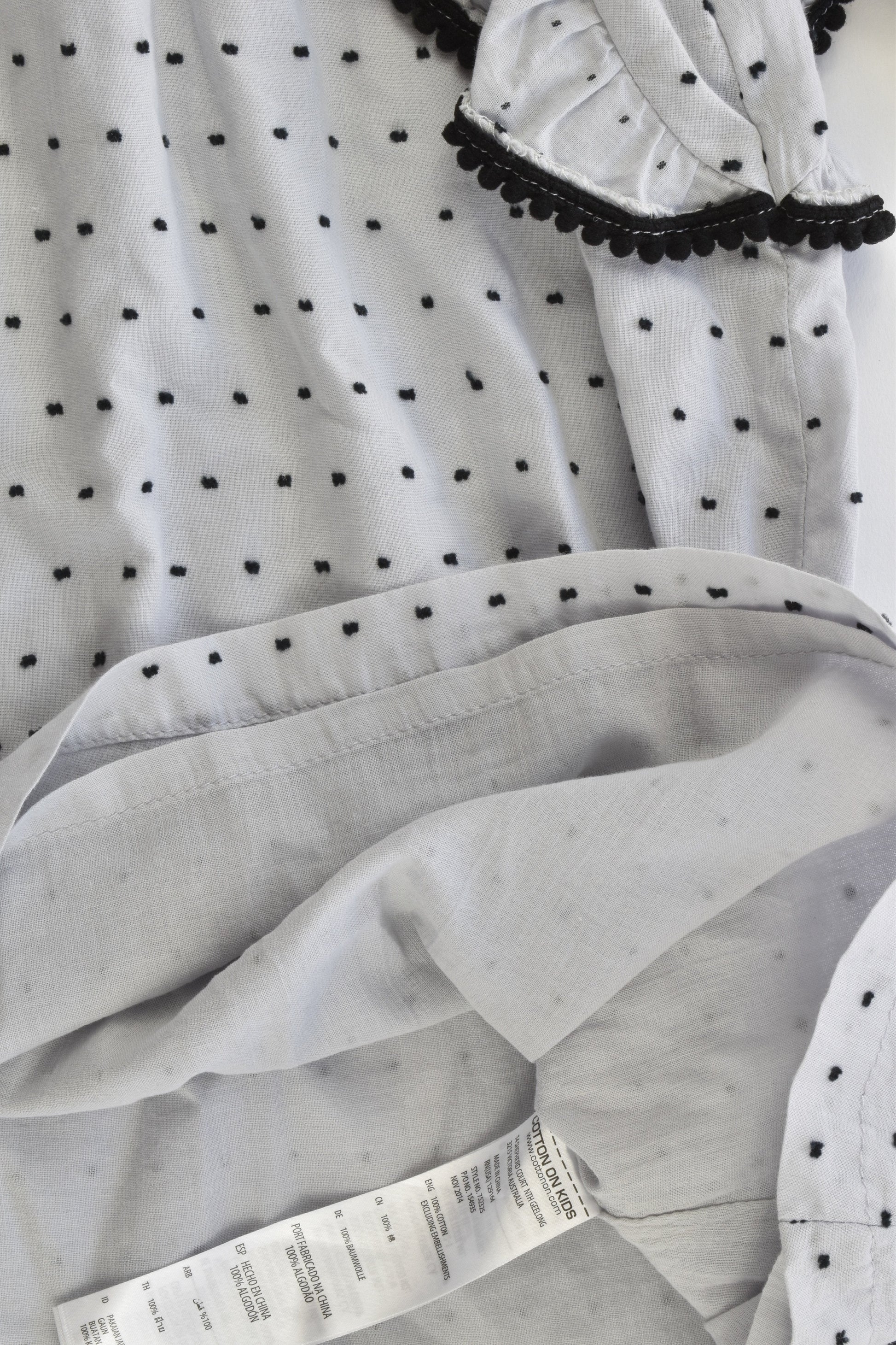 NEW Cotton On Kids Size 5 Lined Dress