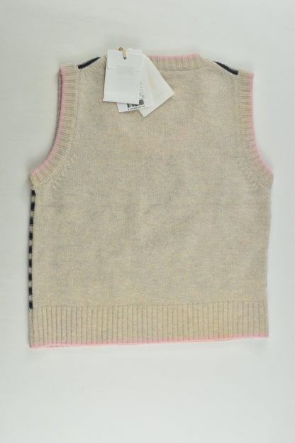 NEW Country Road Size 6 Wool Vest