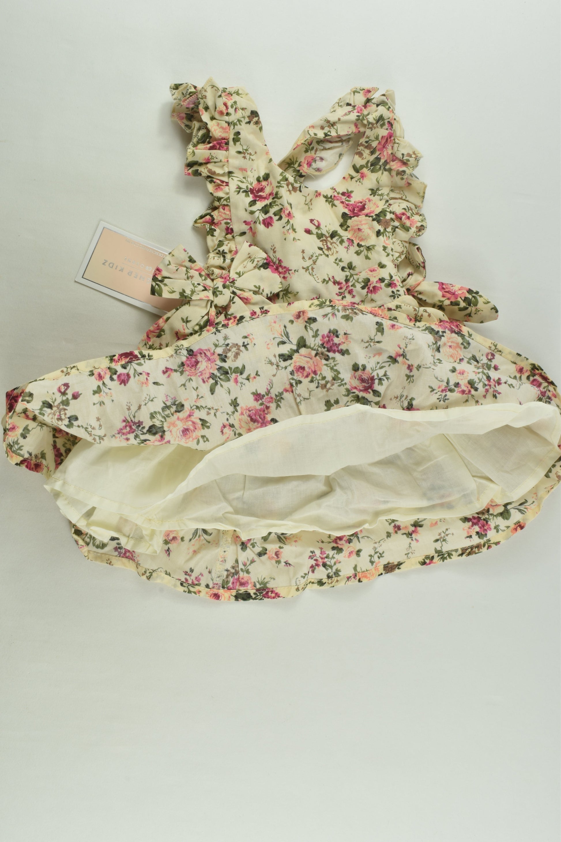 NEW Designer Kidz Size 00 Floral Dress