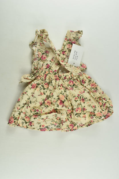 NEW Designer Kidz Size 00 Floral Dress