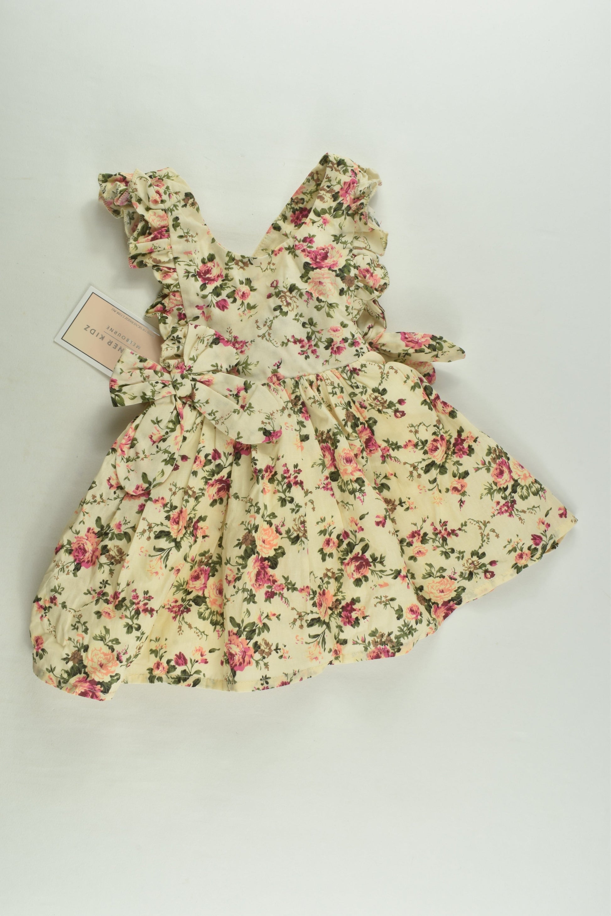 NEW Designer Kidz Size 00 Floral Dress