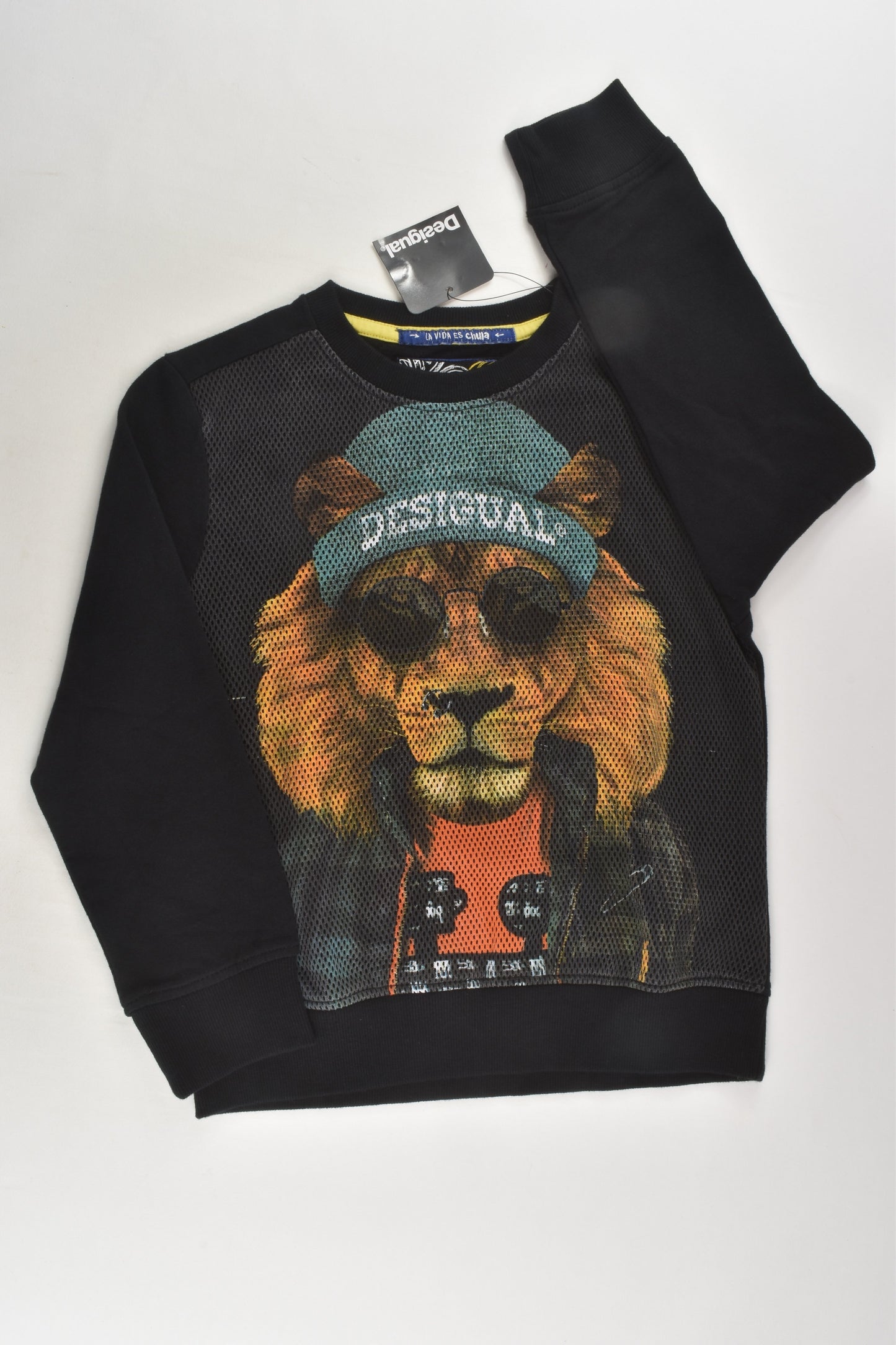 NEW Desigual Size 3-4 Lion Sweater