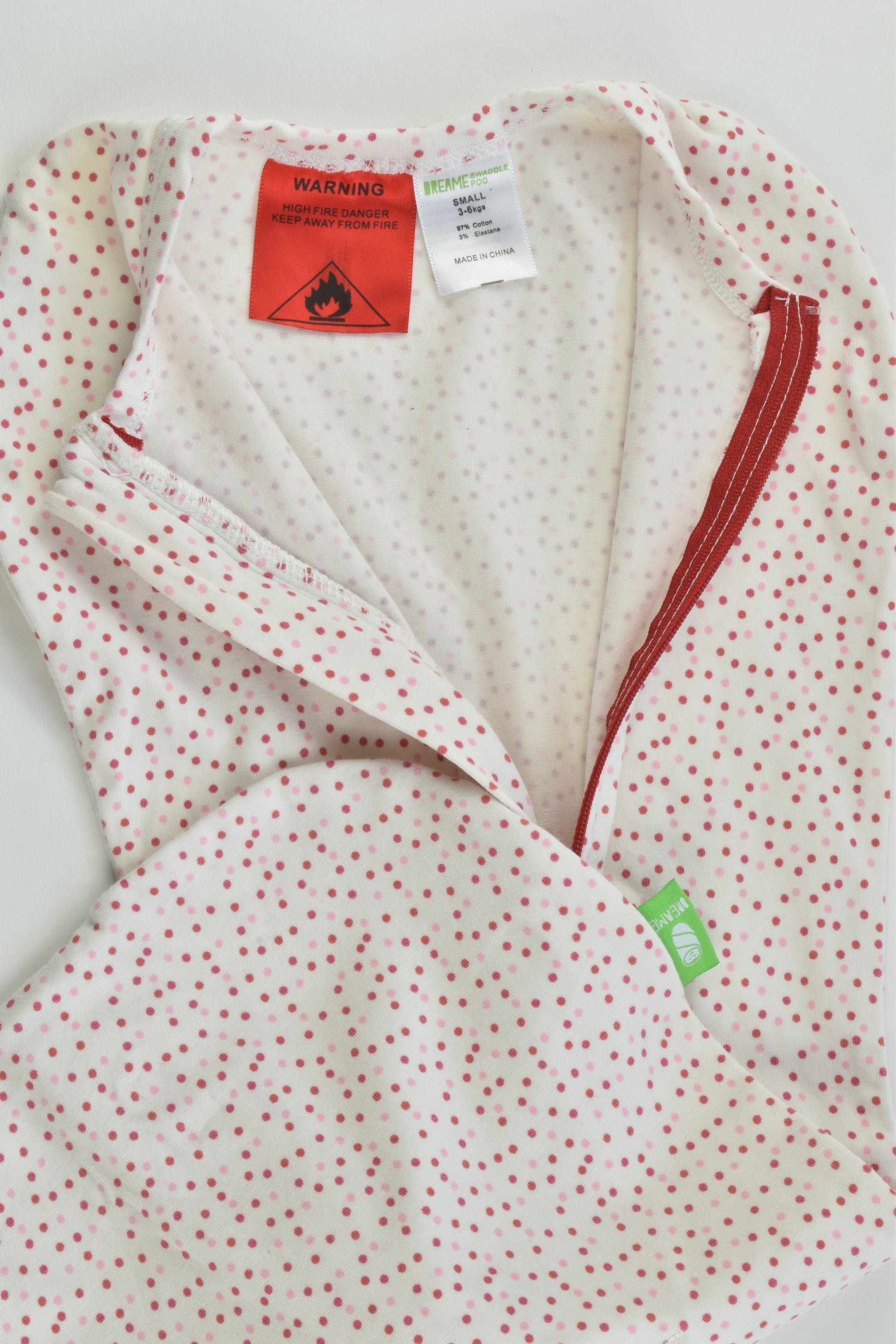 NEW Dreame Size 0000-00 (3-6 kg) Swaddle