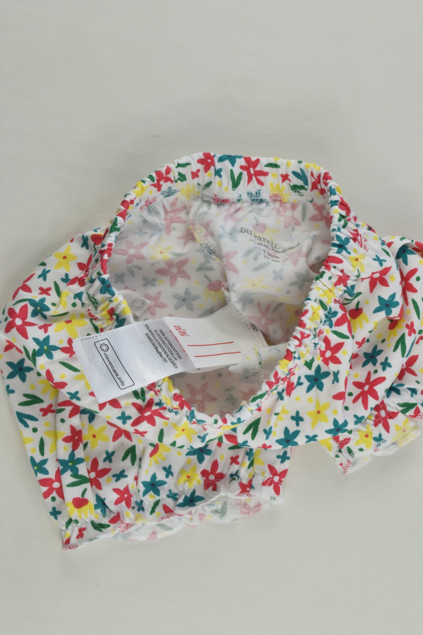 NEW Du Pareil Au Même Size 0 (9 months, 71 cm) Floral Shorts