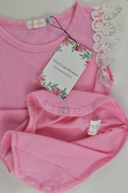 NEW Eliza Grace Boutique Size 0 Bodysuit